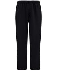 Herno - Laminar Elastic-Waist Straight Pants - Lyst