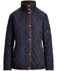 Ralph Lauren - Quilted Button-Up Jacket - Lyst