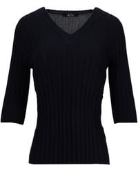 Lela Rose - V-Neck Sweater - Lyst