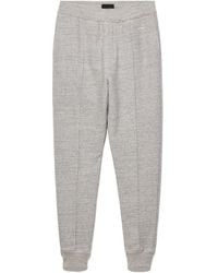 Prada - Logo-Embroidery Track Pants - Lyst