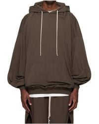 Rick Owens - Temple Hun Long-Sleeve Hoodie - Lyst