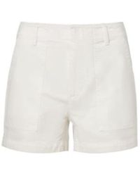 Nili Lotan - Utility Cotton Shorts - Lyst