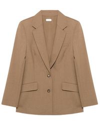 Jonathan Simkhai - Moren Pleated Back Blazer - Lyst