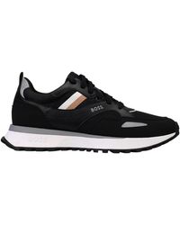 BOSS - Panel Casual Sneakers - Lyst