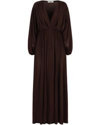 Philosophy Di Lorenzo Serafini - Draped Long Dress - Lyst