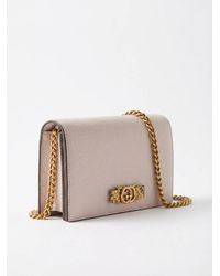 Gucci - Gg Incrocio Leather Clutch - Lyst