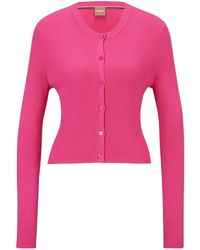 BOSS - Fahara Cardigan - Lyst