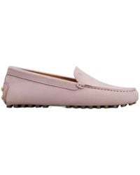 Tod's - Logo Detailed Slip-On Flat Shoes - Lyst