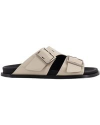 Alohas - Alba Buckle Strap Slides - Lyst