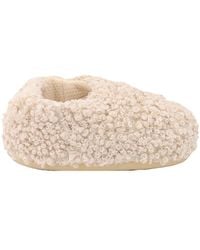 Moon Boot - Faux Curly Slip-On Sandals - Lyst