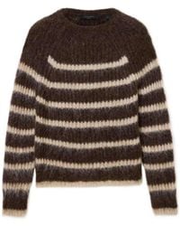 AllSaints - Wool-Blend Stripe Riga Sweater - Lyst
