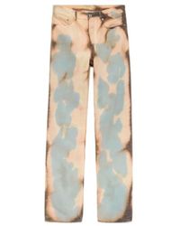 JW Anderson - Straight Leg Bleached Denim Jeans - Lyst