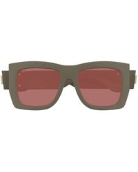 Gucci - Eyewear Square Frame Sunglasses - Lyst