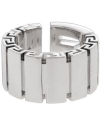 Versace - Greek Pattern Ring - Lyst