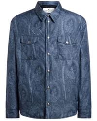 Etro - Paisley Overshirt - Lyst