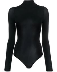 Wolford - Buenos Aires String Semi-Sheer Bodysuit - Lyst