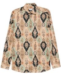 Etro - All-Over Paisley Printed Shirt - Lyst