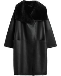 TOTEME - Totême Wrapped Button-Up Coat - Lyst