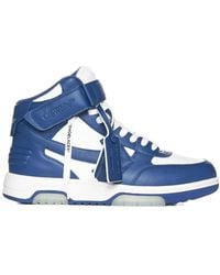 Off-White c/o Virgil Abloh - Out Of Office High-Top Sneakers - Lyst