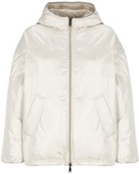 Brunello Cucinelli - Double-Sided Hooded Down Jacket - Lyst