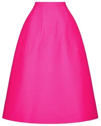 Valentino - High-Rise A-Line Skirt - Lyst
