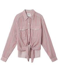 Isabel Marant - Étoile Nath Long-Sleeved Shirt - Lyst