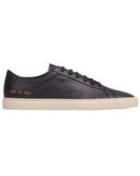 Common Projects - Round Toe Lace-Up Sneakers - Lyst