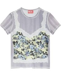 DIESEL - T-Ileni Crewneck T-Shirt - Lyst