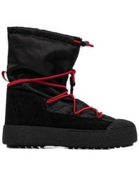 Moon Boot - Mtrack Polar Drawstring Cordy Boots - Lyst