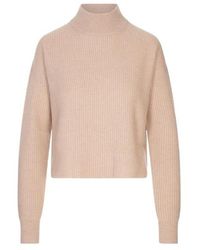 Max Mara - Ribbed Funnel Neck Sweater - Lyst