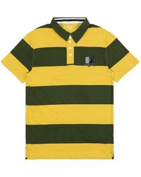 EA7 - Logo Patch Polo Shirt - Lyst