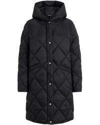 Ralph Lauren - Dia Q Real Leather Medium Puffer Jacket - Lyst