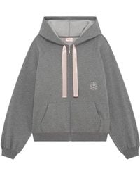 Repetto - Logo Zip-Up Hoodie - Lyst