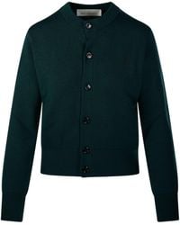 Ami Paris - Long-Sleeve Cardigan - Lyst