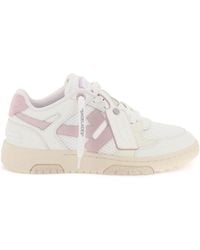 Off-White c/o Virgil Abloh - Slim Out Of Office Lace-Up Sneakers - Lyst