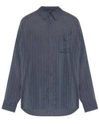 AllSaints - Carlyle Striped Shirt - Lyst