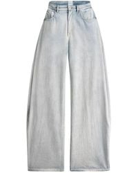 Dior - High-Rise Wide-Leg Jeans - Lyst