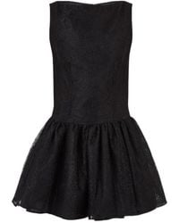 Nina Ricci - Mini Dress With Peplum Hem - Lyst