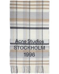 Acne Studios - Logo Scarf - Lyst