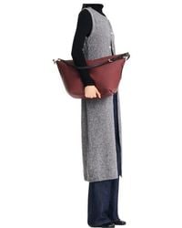 Longchamp - Le Slouchy Leather Shoulder Bag - Lyst