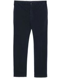 Incotex - Pressed-Crease Tapered Trousers - Lyst