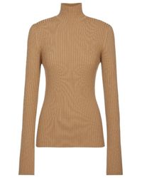 Chloé - Chloé High-Neck Knit Jumper - Lyst