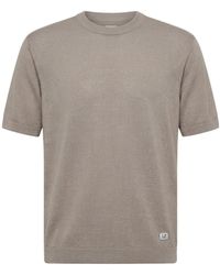 C.P. Company - Logo Patch Crewneck T-Shirt - Lyst