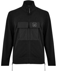 C.P. Company - Color-Blocked Stand-Collar Zip-Up Functional Casual Jacket - Lyst