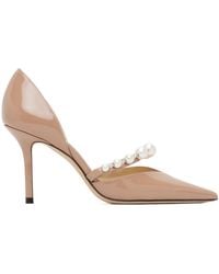 Jimmy Choo - Aurelie 85 Pointed-Toe High Heels - Lyst
