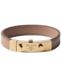 Prada - Logo Bracelet - Lyst