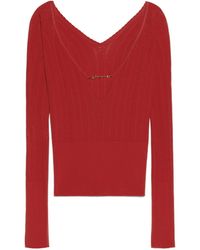 Jacquemus - Pralu Ribbed Long-Sleeve Top - Lyst