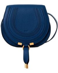 Chloé - Chloé Marcie Foldover Small Saddle Bag - Lyst