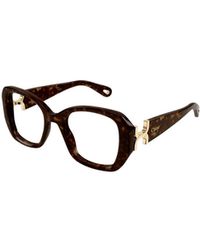 Chloé - Chloé Eyewear Rectangular Frame Glasses - Lyst