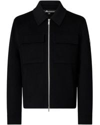 Moose Knuckles - Logo-Patch Buttoned Jacket - Lyst